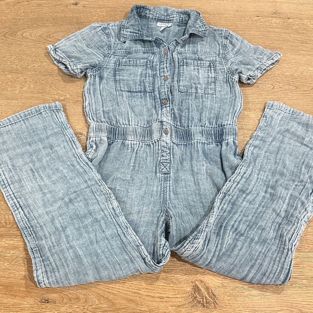 Cat & Jack Light Denim Romper